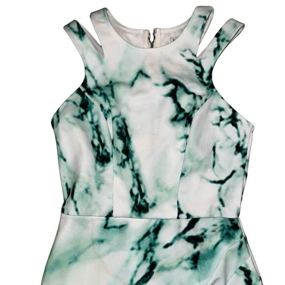 [NWT] PepperMayo Tie Dye Marbled Mini Dress - Size 8 (Flaw) - Picture 3 of 8